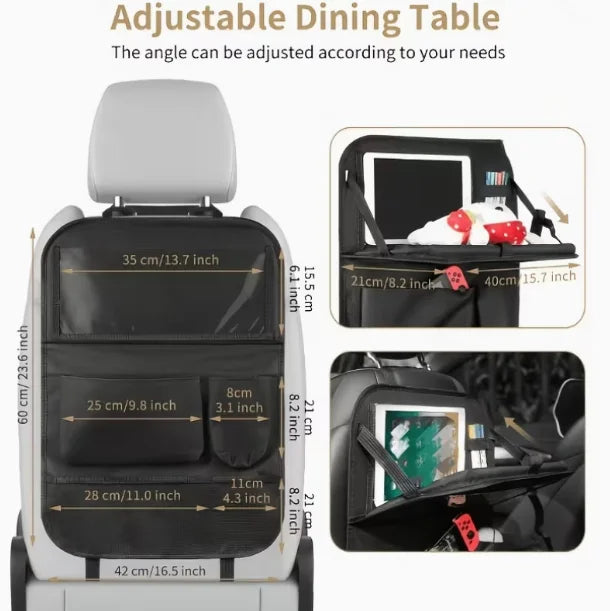 Car Seat Back Organizer — Turn Your Backseat Into Clutter-Free Storage