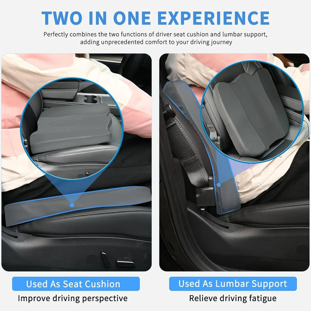 Memory Foam Car Seat Cushion — Sit Comfortably On Every Drive