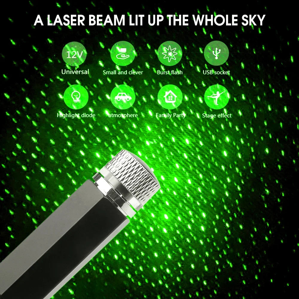 USB Star Roof Projector — Turn Your Ceiling Into a Galaxy