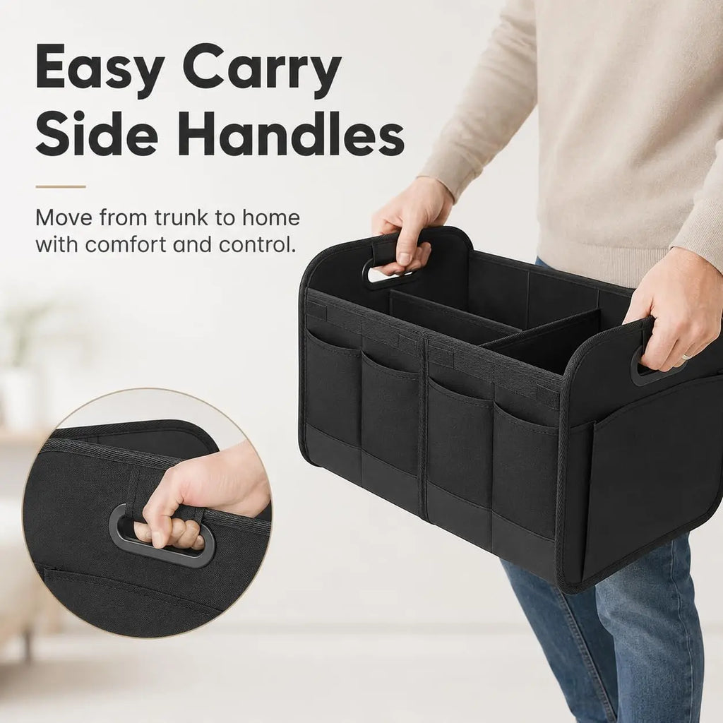 Foldable Car Trunk Organizer — End Trunk Chaos For Good