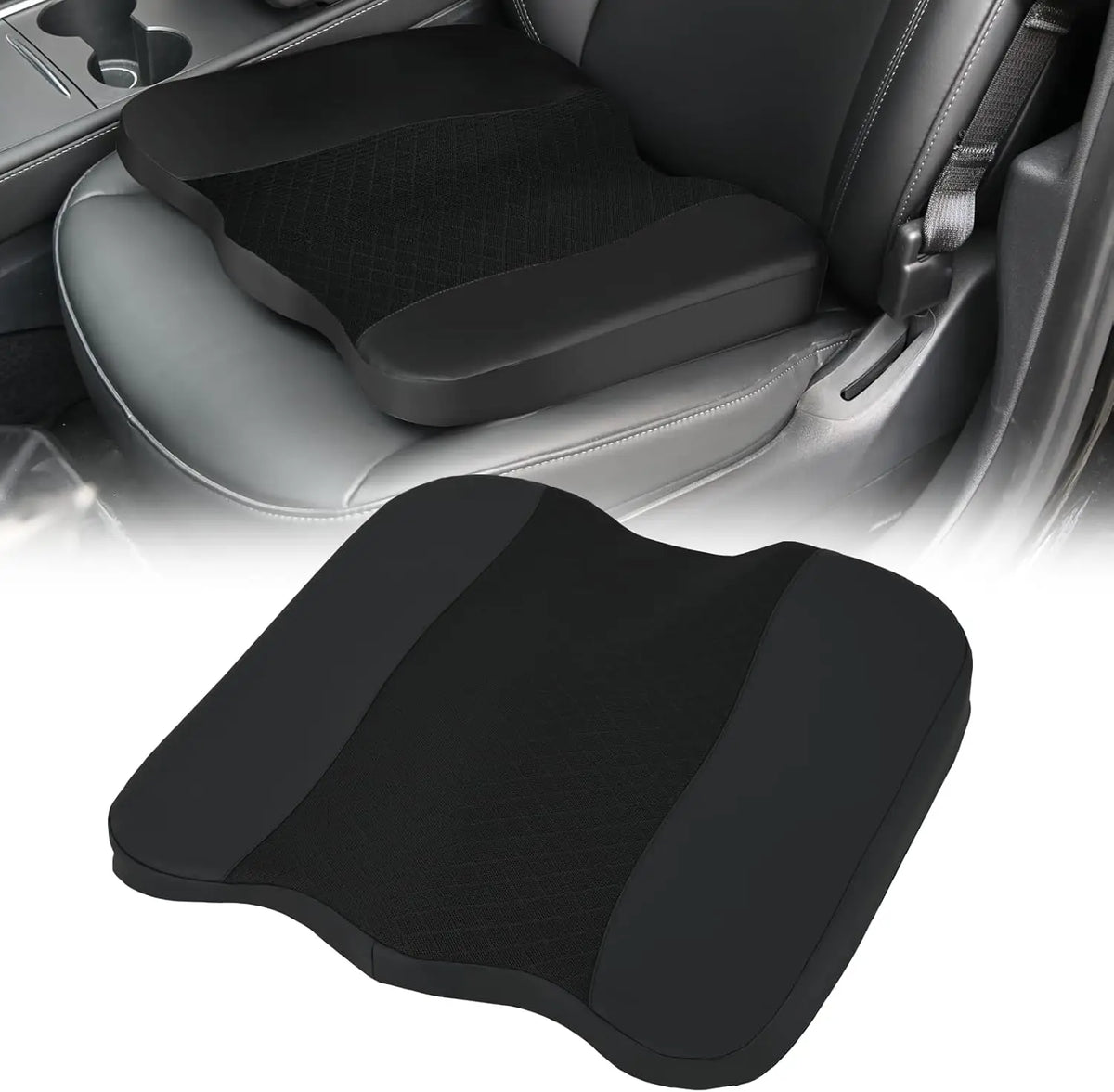 Memory Foam Car Seat Cushion — Sit Comfortably On Every Drive