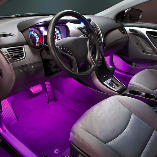 LED Interior Light Kit — Music-Sync Ambient Glow with Remote