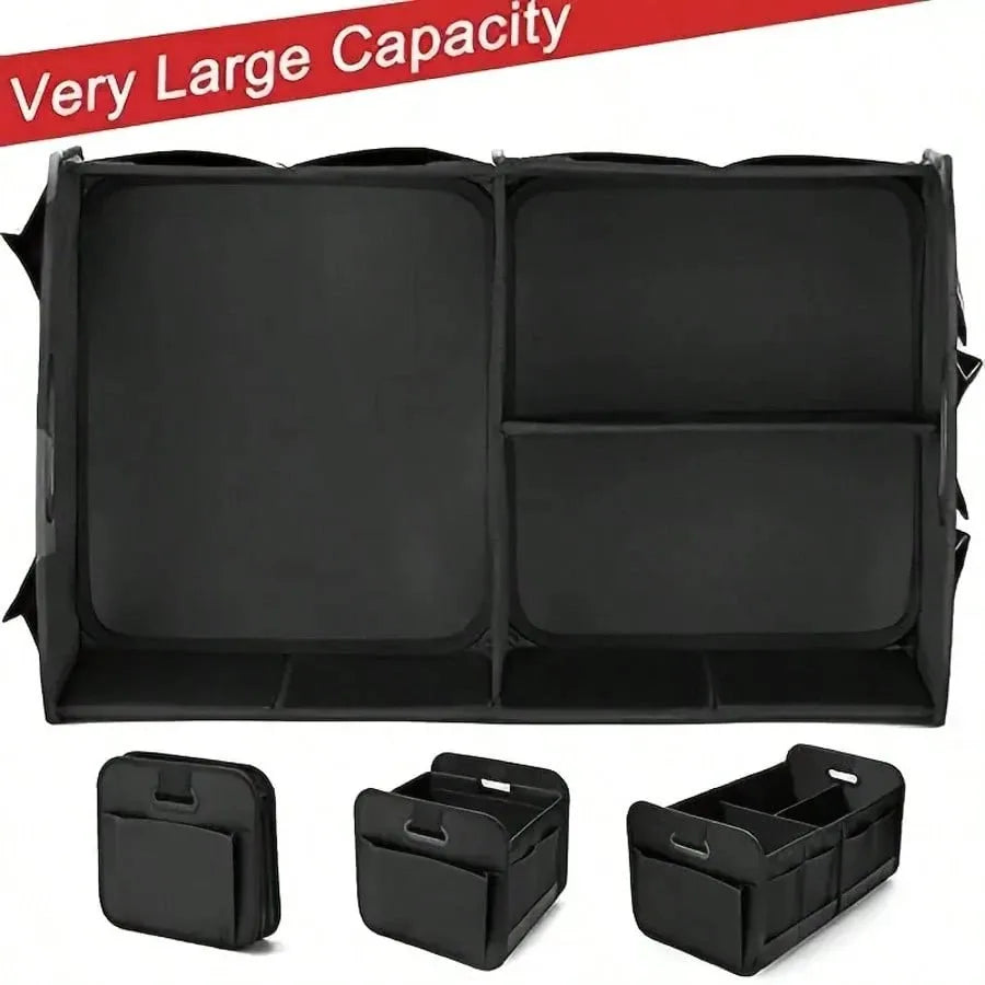 Foldable Car Trunk Organizer — End Trunk Chaos For Good