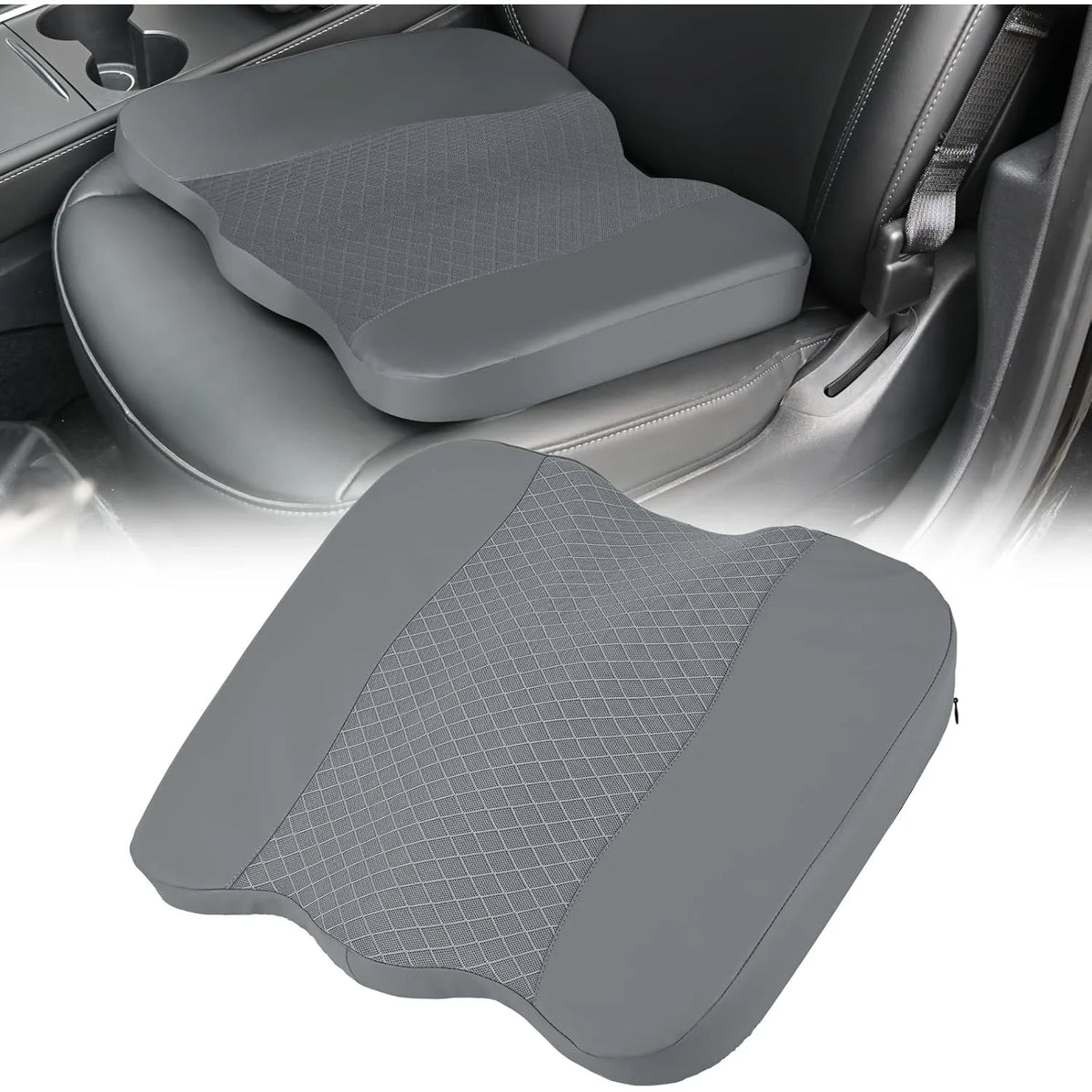 Memory Foam Car Seat Cushion — Sit Comfortably On Every Drive